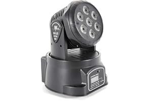CLEADONG 105W LED Moving Head Bühnenbeleuchtung, Moving Head Bühnenlicht, Discolicht Lichteffekte Musikgesteuert für DJ Disco Partylicht Club Bar Bühnenbeleuchtung