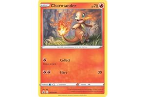 TITAN CARDS Charmander SWSH092 Holo Promo Pokemon Karte (SWSH Promo-Serie) + TitanCards® Toploader
