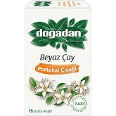 Doğadan Beyaz &Ccedil;ay Portakal &Ccedil;i&ccedil;ekli (18'li)