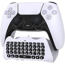 Mini Tastiera Wireless Retroilluminata Per Controller PS5 &ndash; Accessorio PlayStation 5