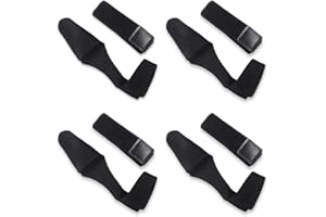 NOPKESV 4 pcs Cinghie per Canna da Pesca,Cintura per Canna da Pesca Elastica,Fascette Elastiche per Canne da Pesca,per Il Fissaggio della Canna da Pesca