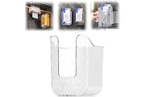 Galeyyu Caja Dispensadora De Toallitas Húmedas Montada En La Pared, Soporte para Toallas De Baño Sin Perforación, Caja De Almacenamiento De Toallitas De Cocina Lavable para Cocina Dormitorio