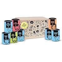 Just Spices Top 8 Gewürze Set I Geschenkset in schöner Holzbox I 8 unserer beliebtesten Gewürze in einer Box I Geschenk…