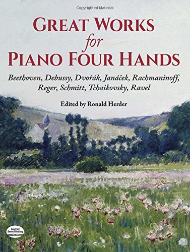 Great Works For Piano Four Hands (Dover Classical Piano Music: Four Hands)