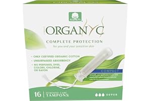‎ORGANYC Organ(y) c Super Compact Applikator Tampons