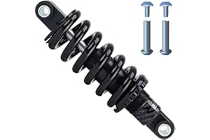 ZECHAO 200/250/300/350 Lbs Mountain Bike Rear Shock Absorber MTB Suspension Spring 125/150/165/190mm Rear Shocks