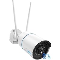 Reolink 5MP WLAN Überwachungskamera Outdoor, 2,4GHz/5GHz WLAN CCTV IP Kamera mit Personen-/Fahrzeugerkennung, IP66…