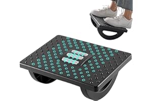 Cnwinu Podnóżek, ergonomiczny podnóżek pod biurko, wygodny podnóżek pod biurkiem, podnóżek pod biurko z rolkami do masażu, podnóżek pod biurko do biura, podnóżek do użytku domowego