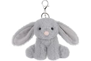 Apricot Lamb Cute Toys Plush key vid bunny Stuffed Animal Soft Keychain for Kids Bag, Purse, Backpack, Handbag