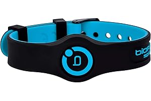 BIOFLOW DIRECT Bioflow Sport Flex Adjustable Magnetic Therapy Wristband - Black/Blue