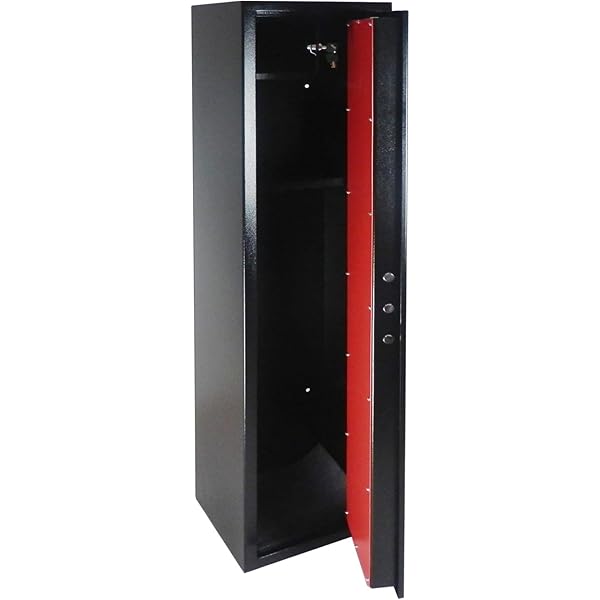 Armoire 6 Fusils Modele Deluxe Avec Porte Verrouillee Et Coffre Fort Pour Munitions Integre 1 500 Mm De Haut Amazon Fr Sports Et Loisirs