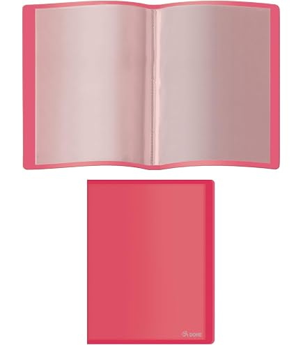 Paquet de 50 chemises 1 rabat ROCK''S 210 - 24x32cm - Rouge Paquet de 50 chemises 1 rabat ROCK''S 210 - 24x32cm - Rouge