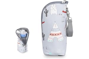 IUDWCG 1 Pcs Babyflasche Isolierungstasche, tragbare Babyflaschen-Tasche für Kinderwagen Outdoor-Reisen