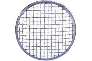 Alchemy Parts Motorbike Mesh Metal Grill Cover for 7" Inch Headlight for Scrambler Project Custom (Chrome)