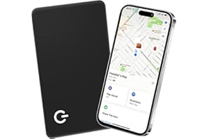 AICHARYNIC Karta do lokalizacji portfela, lokalizator portfela, działa z Apple Find My (tylko iOS), karta do lokalizacji portfela Thin, lokalizator portfela do portfeli, telefonów, paszportów