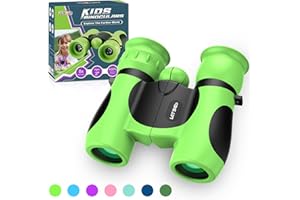 DEJANARD DeVRNEZ - Prismáticos para niños, de 3 a 12 años, Regalo para niños, 3 a 12 años, prismáticos para niños de 3 a 12 años, niño de 3 a 12 años