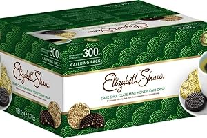 WOWBOXME Elizabeth Shaw Mint/Milk/Cream Catering Party Pack Chocolates 1.89kg (Pack of 300s) (Dark Mint Crisp)