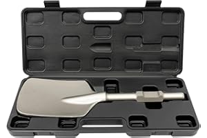 SHZICMY Scalpello per asfalto, 440 mm, scalpello per asfalto, pala, scalpello largo, vanga di argilla, per martello demolitore 65/95