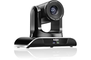 Tenveo 30X Zoom Ottico Telecamera per Streaming Live PTZ USB/HDMI/SDI/LAN Telecamera per Conferenze FHD 1080P 60FPS 360°Video Camera per Live Streaming Skype Zoom Teams OBS Windows Mac