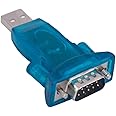 AYMBH USB 2.0 to RS232 Serial Port DB9 9 Pin Male Converter Adapter | Compatible with Windows 98/SE/ME/2000/XP/Vista/7/8, Mac OS V8.6 | CH340 Chipset, Power Management Support | Easy Plug-and-Play