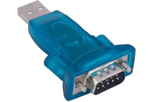 AYMBH USB 2.0 to RS232 Serial Port DB9 9 Pin Male Converter Adapter | Compatible with Windows 98/SE/ME/2000/XP/Vista/7/8, Mac OS V8.6 | CH340 Chipset, Power Management Support | Easy Plug-and-Play