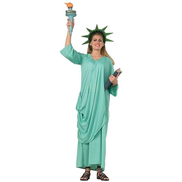 Dtaigou Torche et couronne de la statue de la Liberté, bandeau de cosplay de déesse polyvalent, couronne de la statue de la Liberté, accessoires de cheveux de festival pour jeu de rôle