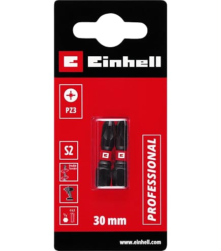 Orijinal Einhell Çift Torsiyonlu Darbeli Bit Seti, 2 Parça, 30 mm