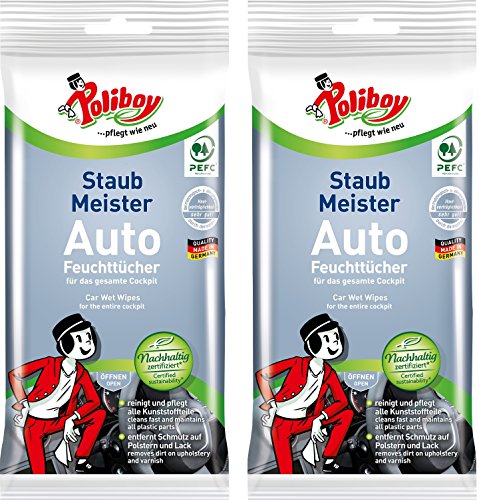 Poliboy - Toallitas húmedas/toallitas de limpieza - diferentes tipos y tamaños - Fabricado en Alemania