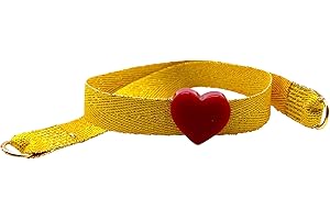 MAISON GIOIELLI FIRENZE NORA PFEIFFER Braccialetto in Tessuto Colorato con Charm in Resina a Forma di Cuore, Bijoux per Donne Bambine e Ragazze