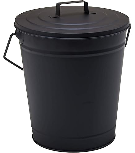 Seau En Zinc De 7 Litres Avec Poignée En Bois, Seau | WhichOne