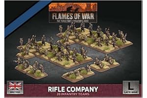 Flames of War: Late War: British Rifle Company (BBX53)