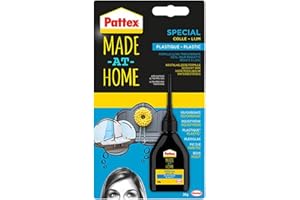TMPpro Pattex Adhesivo para maquetas y proyectos de plástico, 30 g: adhesivo especial para modelos de plástico, calidad 'Made at Home', pegamento especial para modelos de plástico, transparente (1)