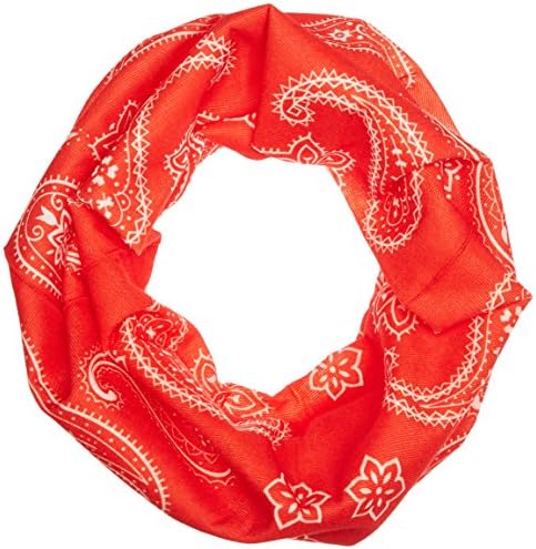 Black Canyon Bandana, 50x25 Red rot mit muster Size:50 x 25
