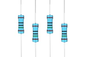 SCOOYUCK 100 Pièces 1/2W 150 Ω ohm résistance de film métallique 1% tolérance pour les projets de bricolage et les expériences