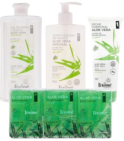 Tabaibaloe Soap Tabaibaloe Aloe Shower Gel Aloe Vera 750ml | OFFICIAL SHOP TABAIBALOE  Tabaibaloe Soap 4 Pack