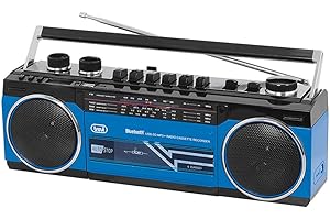 Trevi RR 501 BT Stereo Boombox Portable Bluetooth, USB, SD, MP3