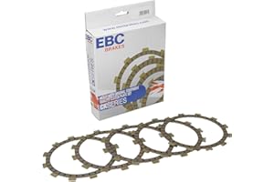 EBC BRAKES EBC Premium Clutch Kit for Yamaha - XT 125 R (13D3 / 13D5) - 4 Friction Plate Type | XT 125 X (13D4 / 13D6) - 4 Friction Plate Type | YBR 125 ED (3D91/3D92) | YBR 125 YBR 12 25 Custom