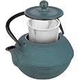IBILI Théière En Fonte Lamam 1,1 Litre - Intérieur Émaillé, Compatible Induction, Design Élégant