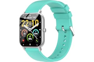 SUGARJAR Cinturino per Nerunsa P66D,22 mm Silicone Cinturini per Donerton T50S,T50H,Popglory P66,ENOMIR IDW19/LW51/LW11,TOOBUR IDW13/IDW16/IDW19/BW01,uaue T50S,Narcid P95/P66,TUYOMA LW36,WeurGhy Y6