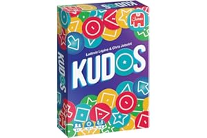 Jumbo Kudos - Jeu de Société - Jeu de Cartes - Ambiance Garantie pour Passer des soirées Amusantes Entre Amis et en Famille - Un Jeu Dynamique, addictif pour Tous ! - dès 8 Ans - pour 2 à 6 Joueurs