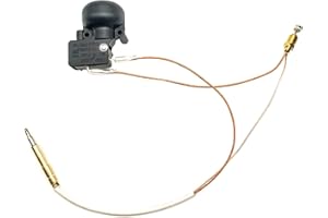 YIUS Kit di sicurezza per riscaldatore a gas, per patio e patio, termocoppia di riscaldamento, interruttore anti inclinazione, adatto per riscaldamento da giardino e da esterni