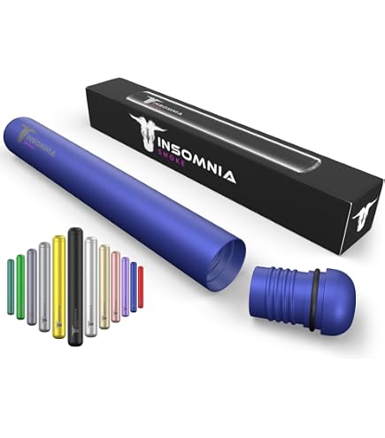 Boîte De Rangement étanche Insomnia Smoke - Aluminium Anodisé, 5,5x4,6cm - Anti-odeur, Protection UV - Pour Tabac, Herbes