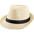 CLOTHERA Fashion Fedora Hat for Mens