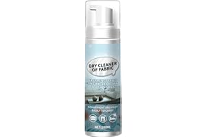 GNAUMORE Lavaggio A Secco Spray Detergente Multiuso,Detergente Spray Per Divani In Tessuto,Pulire Macchie,Per Giacca,Tende,Divani,100ML