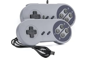 Rii Gaming GP100 – Pair of USB Gamepad Controller compatible with PC (Windows, Mac, Linux) and TV Box (Android, Raspberry Pi)