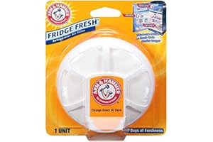 Arm & Hammer réfrigérateur Frais réfrigérateur Filtre à air (Lot de 4) Pack of 4 Blanc