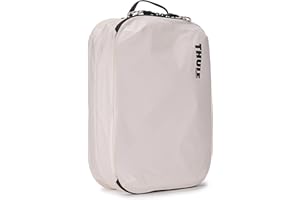 Thule Clean/Dirty Packing Cube Cubo de Embalaje para Ropa Limpia/Sucia de tamaño Mediano, Blanco, Talla única