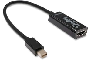 Donkey pc – Adaptador Mini displayport a hdmi. Minidisplay Port to hdmi Puerto Thunderbolt a HDMI Compatible con DTS Digital, Dolby Digital, DTS-HD y Dolby True HD.