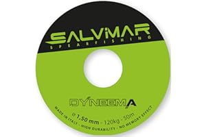 SALVIMAR Dyneema 1,5 mm, Unisexe pour Adulte