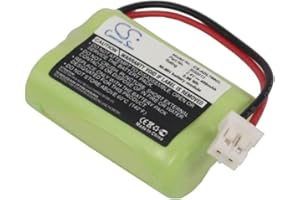 TECHTEK Batería 400mAh Compatible con [Audioline] DECT 7500, DECT 7500 Micro, Plus, 7501, 7800, 7800 Micro, 7800B, 7801, para [Switel] MD9300, MD9500, MD9600, M FBA